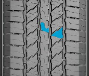 One-piece tread block Design