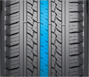 Tread-surface longitudinal blocks